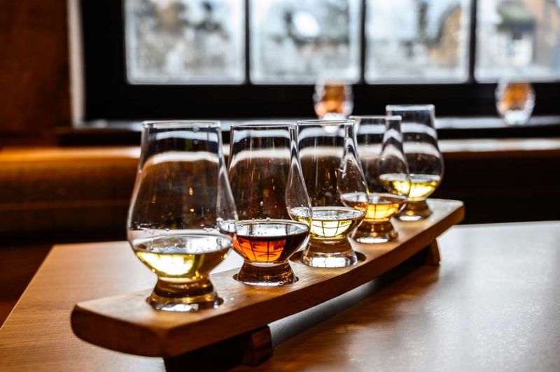 Degustace whisky
